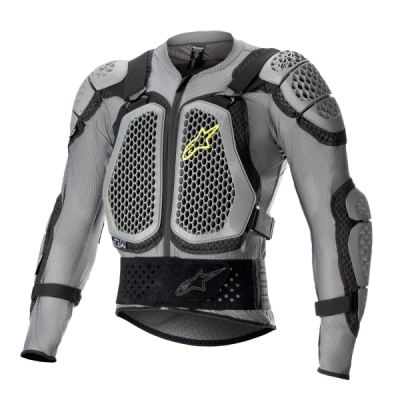 chránič těla BIONIC ACTION 2, ALPINESTARS (šedá/černá/žlutá fluo, vel. M)