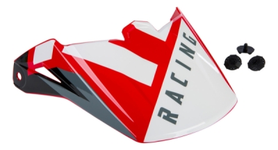 kšilt pro přilbu ELITE, FLY RACING - USA (červená/černá)
