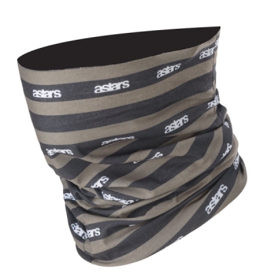 nákrčník VINTAGE NECK TUBE, ALPINESTARS (černá/zelená)