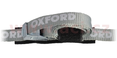 popruhy Cam Straps nastavitelné s fixací volného konce pomocí suchého zipu, OXFORD (šedé, 1 pár)