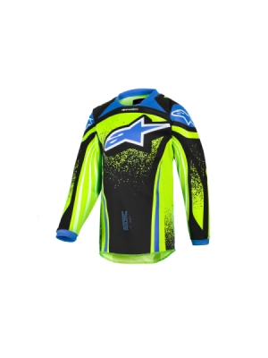 dres RACER NOMUR KIDS, ALPINESTARS, dětské (tmavě modrá/žlutá fluo/černá, vel. 2XS)