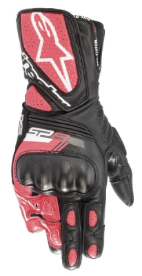 rukavice STELLA SP-8, ALPINESTARS, dámské (černá/bílá/růžová, vel. L)