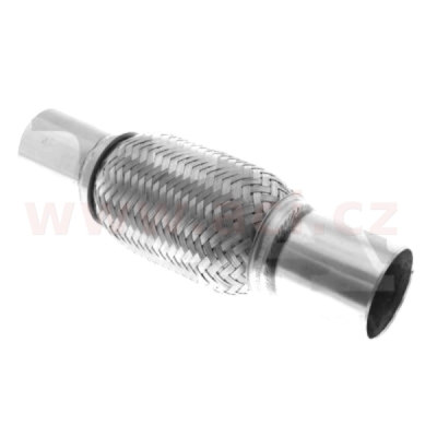 pružný člen výfuku PREMIUM, vnitř. průměr 55 mm / délka pr. členu 150 mm / celková délka 280 mm