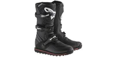 boty TECH TRIAL, ALPINESTARS (černá/červená, vel. 42)