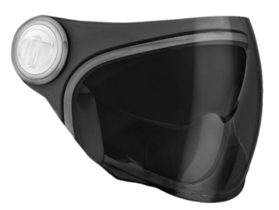 plexi pro přilby Heritage, NOX PREMIUM (tmavé)