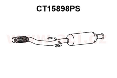 SCR katalyzátor VENEPORTE CT15898PS