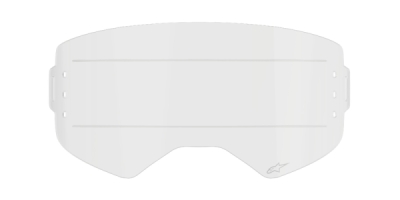 plexi pro brýle SUPERTECH, ALPINESTARS (čiré pro systém roll-off)