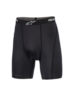 trenýrky MX BOXER PADDED polstrované, ALPINESTARS (černá/bílá, vel. M)