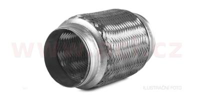 pružný člen výfuku STANDARD, vnitř. průměr 57 mm / délka pružného členu 250 mm