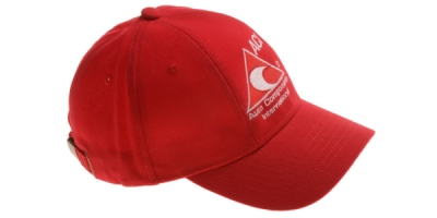 Čepice s kšiltem - baseball červená ACI