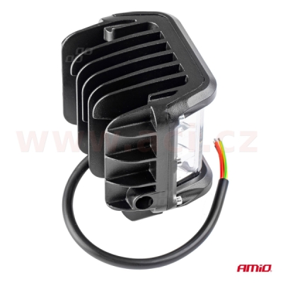 LED pracovní světlo, napětí 9-36 V, (12 LED 3030), svět. tok 2880 lm, (110 x 75 mm), 2 funkce (hlavní a boční osvětlení)