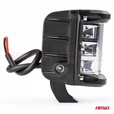LED pracovní světlo, napětí 9-36 V, (12 LED 3030), svět. tok 2880 lm, (110 x 75 mm), 2 funkce (hlavní a boční osvětlení)
