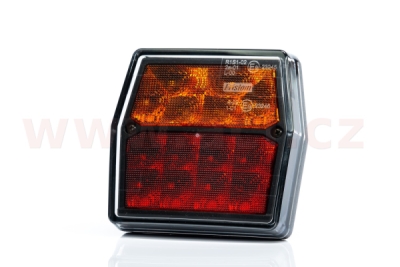 zadní světlo LED 99,7x92,7 mm 5 PIN BAJONET, L=P