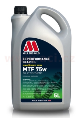 MILLERS OILS převodový olej plně syntetický s nanočásticemi EE Performance MTF 75w 5l