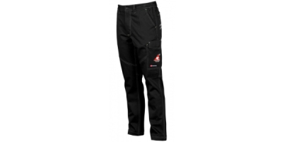 černé pracovní kalhoty STRETCH (vel. 5XL)