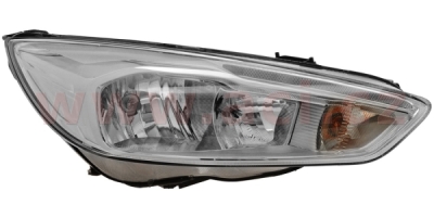 přední světlo H7+H1+LED denní svícení (el. ovládané + motorek) hliník VISTEON (prvovýroba) P