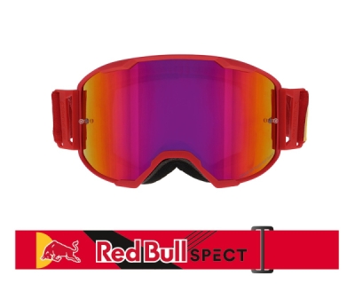brýle STRIVE, RedBull Spect (červené matné, plexi fialové zrcadlové)