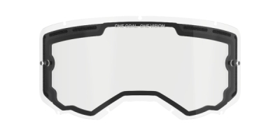 plexi pro brýle VISION 8/5/3, ALPINESTARS (dvojité antifog čiré)