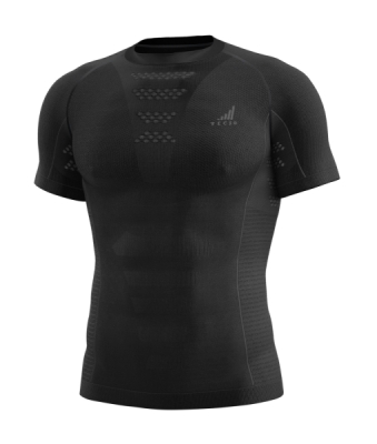 funkční triko s krátkým rukávem K-DRY, pánské TECSO (černá, vel. 2XL)