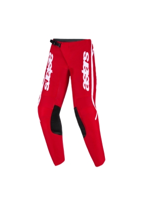 kalhoty FLUID APEX YOUTH, ALPINESTARS, dětské (červená/bílá, vel. 28)