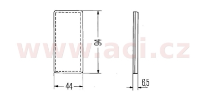 Odrazka HELLA 8RA 003 326-031