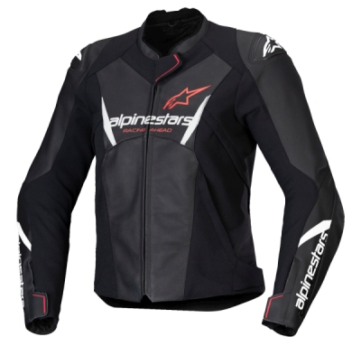 bunda STELLA FASTER 3, ALPINESTARS (černá/bílá/červená fluo, vel. 44)