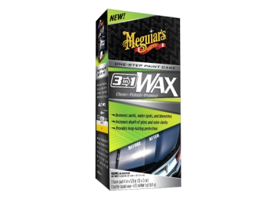 MEGUIARS 3v1 Wax - leštěnka s voskem, 473 ml