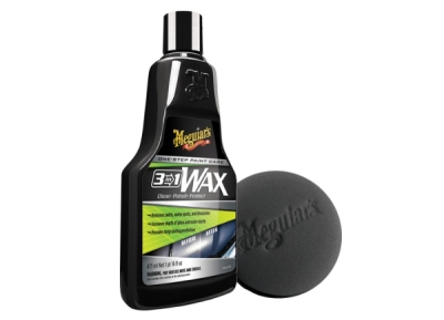 MEGUIARS 3v1 Wax - leštěnka s voskem, 473 ml
