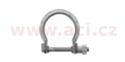 spona výfuku 54 mm, 1 šroub (Citroen, Peugeot, Renault)