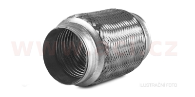 pružný člen výfuku PREMIUM, vnitř. průměr 60 mm / celk. délka 90 mm