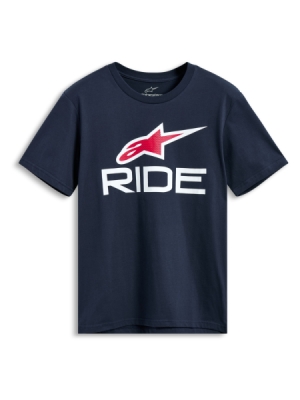 triko RIDE 4.0 CSF, ALPINESTARS (modrá/bílá/červená, vel. L)