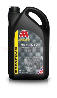 MILLERS OILS převodový olej plně syntetický s nanočásticemi Motorsport CRX 75w140 NT+ 5l