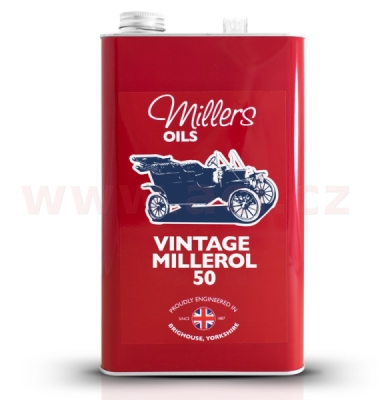 MILLERS OILS motorový olej minerální neaditivovaný Classic Vintage Millerol 50 5l