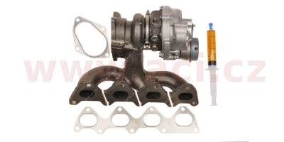 turbodmychadlo KKK model K03-2074DAB4.82KCAXM, originální díl repasovaný firmou TURBOCHARGER (+ vratná část 1750 Kč/70 €)
