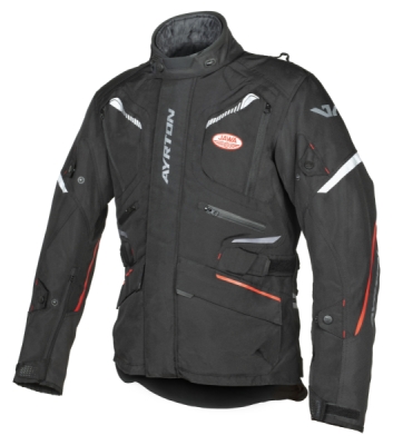 bunda Trail Jawa, AYRTON (černá/červená, vel. 7XL)
