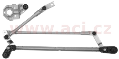 mechanizmus předních stěračů (s táhly, bez motorku)