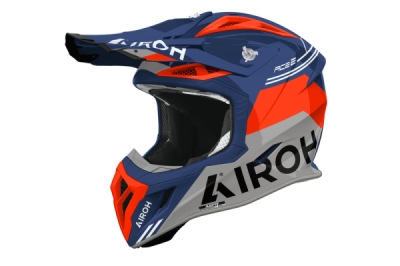 přilba AVIATOR ACE 2 Fury, AIROH (azurově-červená lesklá, vel. M) 2027