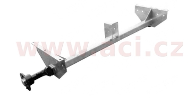 náprava KNOTT VG 7-L (750 kg) rozteč patek 1237 mm, vysoké patky (4x100) ORIGINÁL
