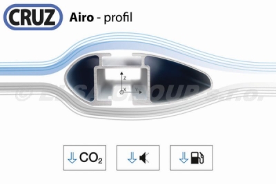 Sada příčníků CRUZ Airo T138 (2ks)