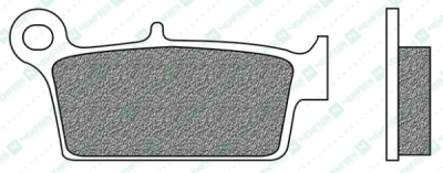 brzdové destičky, NEWFREN (směs OFF ROAD DIRT SINTERED) 2 ks v balení