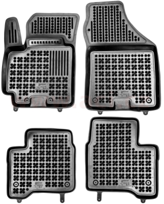 19- gumové koberečky černé s vyšším okrajem (Plug-in/Mild Hybrid, sada 4 ks)