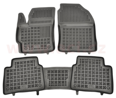 gumové koberečky černé s vyšším okrajem (i Hybrid, sada 3 ks) Sedan/Kombi
