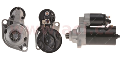 startér 12 V/1.8/2.0 kW (10/11 zubů) repasovaný díl (+vratná část 300 Kč/15 €)