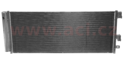 kondenzátor se sušičem 1.0i, 1.4 Turbo, 1.6i, 1.3CDTI (VIN: F4127196-H4999999 a F6057320-H6999999) [630*280*12]