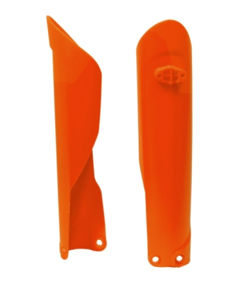 chrániče vidlic KTM, RTECH (neon oranžové, pár)