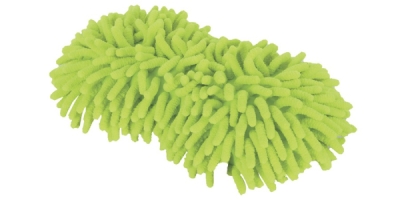 mycí houba NOODLE SPONGE, OXFORD (mikrovlákno, zelená fluo)