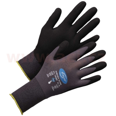 Pracovní rukavice Korsar Kori-Dex Ultra šedo-černá nylon (1 pár)
