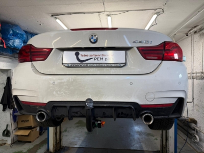 Tažné zařízení BMW 4-serie Coupé / Cabrio 2013-2014/02 (F32/F33), vertikální, Aragon