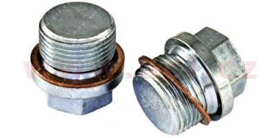 výpustný šroub olejové vany M22x1.5 L=14 mm, celk. délka = 26 mm DIN 910