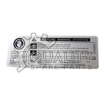 E-shop Štítek ŠKODA OEM Originál 701010002AA